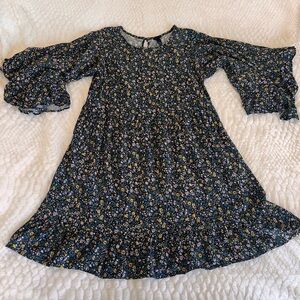 Floral Kids Dress (cowgirl vibes)